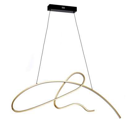 ONLI - Lámpara LED colgante SIGN LED/42W/230V 4000K dorado
