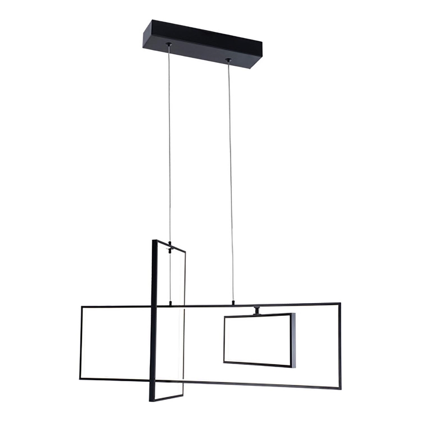 ONLI - Lámpara LED colgante SQUID LED/60W/230V 4000K negro