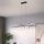 ONLI - Lámpara LED colgante TWIST LED/30W/230V 4000K negro