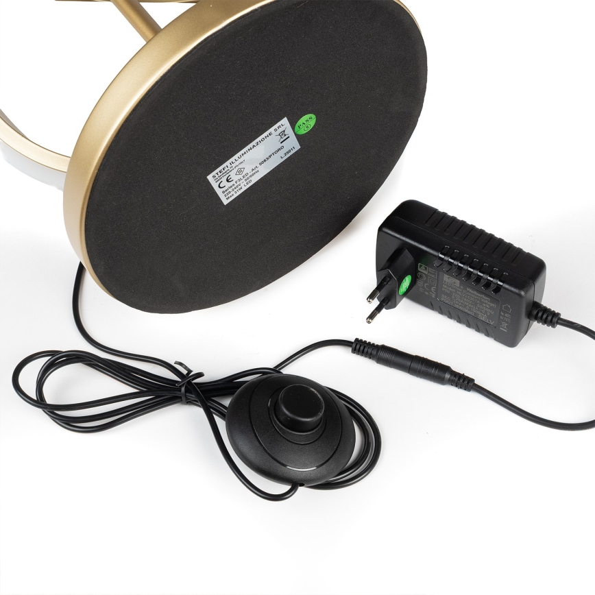 ONLI - Lámpara LED de pie KIRA LED/31W/230V 4000K dorado