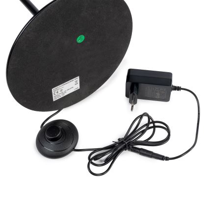 ONLI - Lámpara LED de pie TWIST LED/24W/230V 4000K negro