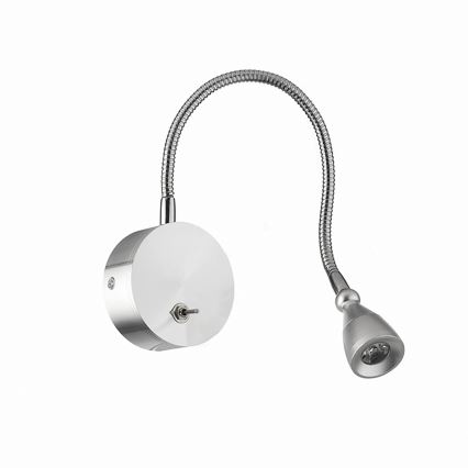 ONLI - Lámpara LED flexible pequeña LEXI LED/1W/230V 4000K cromo mate