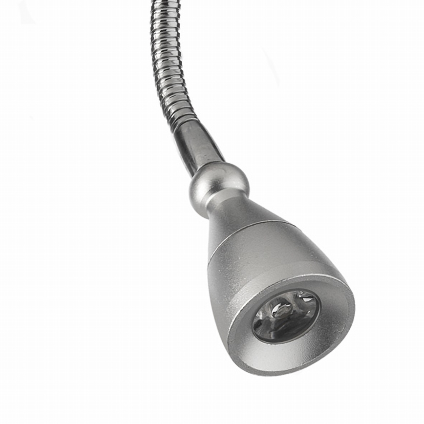 ONLI - Lámpara LED flexible pequeña LEXI LED/1W/230V 4000K cromo mate