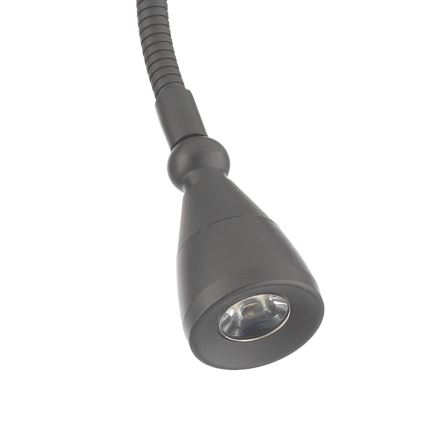 ONLI - LED Lámpara flexible pequeña LEXI LED/1W/230V 4000K gris