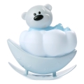 ONLI - Luz nocturna infantil LED recargable NUVOLINA LED/2,5W/5V 300 mAh oso/azul