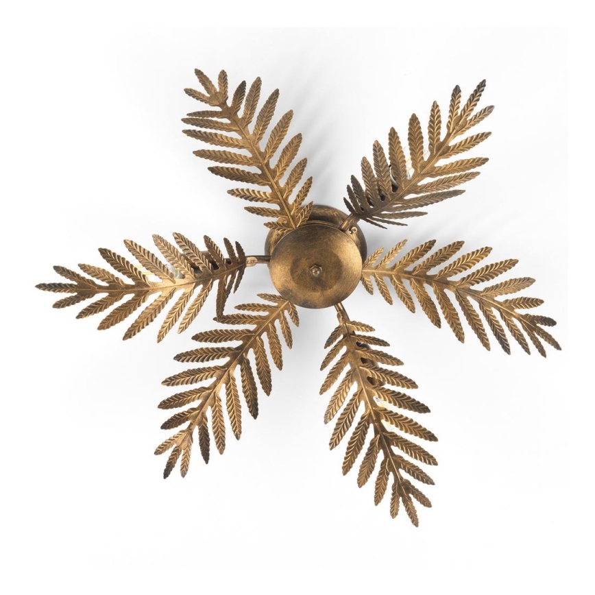 ONLI - Plafón FELCE 3xE14/6W/230V bronce