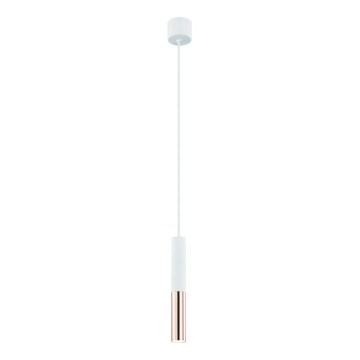 Open Design OR80858 - Lámpara colgante con cable SLIMI 1xG9/3,5W/230V blanco/oro rosa