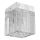 Open Design OR81039 - Foco orientable CUBO 1xG9/8W/230V cristal transparente/cromo brillante