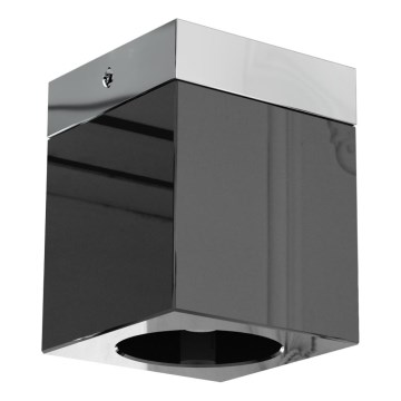 Open Design OR81046 - Foco orientable CUBO 1xG9/8W/230V negro/cromo brillante
