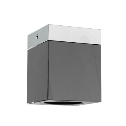 Open Design OR81046 - Foco orientable CUBO 1xG9/8W/230V negro/cromo brillante