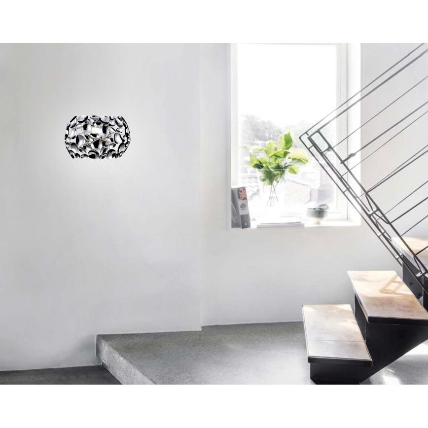 Open Design OR81473 - Aplique de pared CARERA 1xG9/7W/230V cromado brillante
