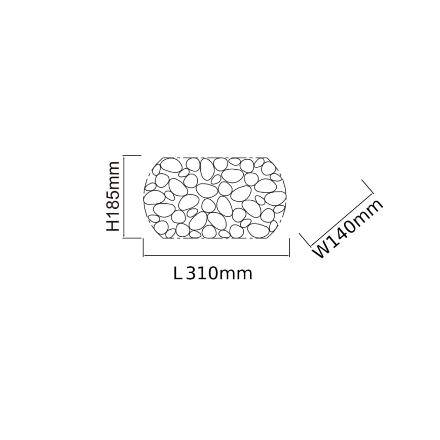 Open Design OR81480 - Aplique de pared CARERA 1xG9/7W/230V oro rosa
