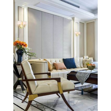 Open Design OR81503 - Lámpara de pared CASA 2xE14/12W/230V latón/crema