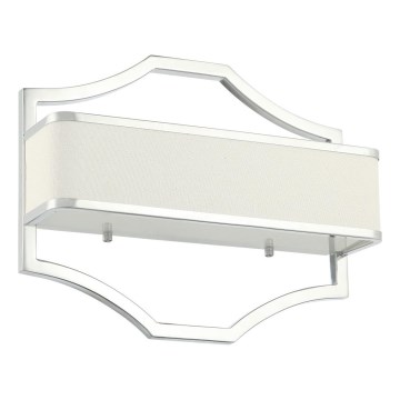 Open Design OR84504 - Aplique de pared GERDO 2xE14/12W/230V cromo brillante/blanco