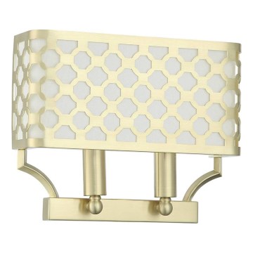 Open Design OR84603 - Aplique de pared VERNO 2xE14/12W/230V latón