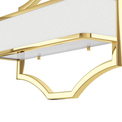 Open Design OR84832 - Aplique de pared GERDO 2xE14/12W/230V oro/blanco
