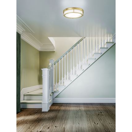 Open Design OR84931 - Lámpara de techo ROMI 4xE14/12W/230V, diámetro 50 cm, latón