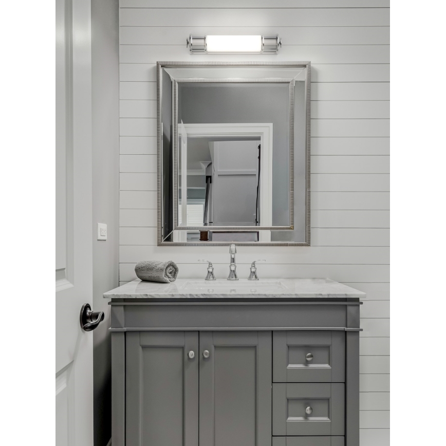 Open Design OR85242 - Iluminación LED para espejos de baño OMI LED/7W/230V, 30 cm, IP44, cromo brillante