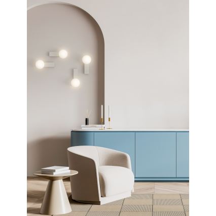 Open Design OR85549 - Aplique de pared para baño BOLETTA 1xG9/8W/230V IP44 beige