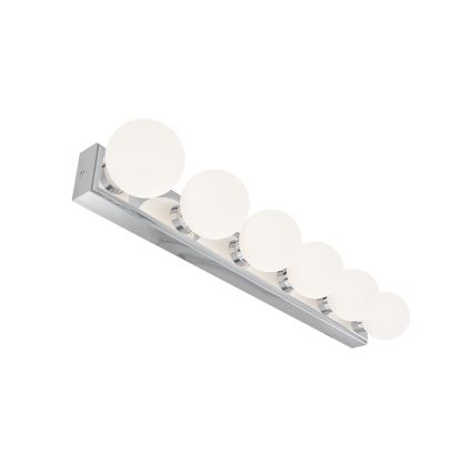 Open Design OR85693 - Aplique de pared para baño MERINO, 6xG9/8W/230V, 61 cm, IP44, cromo brillante
