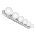 Open Design OR85693 - Aplique de pared para baño MERINO, 6xG9/8W/230V, 61 cm, IP44, cromo brillante