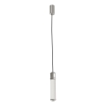 Open Design OR85730 - Lámpara colgante de cable LED OMI LED/10W/230V cromo brillante
