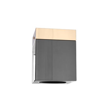 Open Design OR86300 - Foco CUBO 1xG9/8W/230V negro/oro rosa