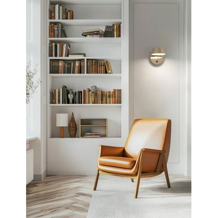 Open Design OR86539 - Aplique de pared LED TIMO LED/6W/230V 3000/4500/6500K latón