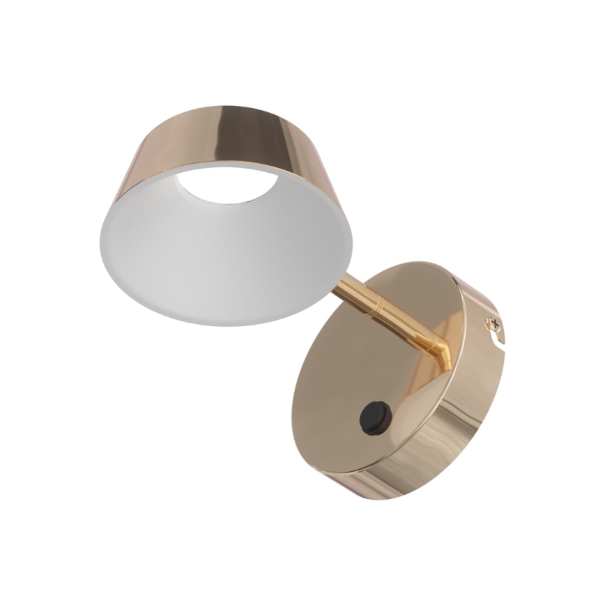 Open Design OR86539 - Aplique de pared LED TIMO LED/6W/230V 3000/4500/6500K latón
