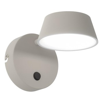 Open Design OR86546 - Lámpara de pared LED TIMO LED/6W/230V 3000/4500/6500K beige