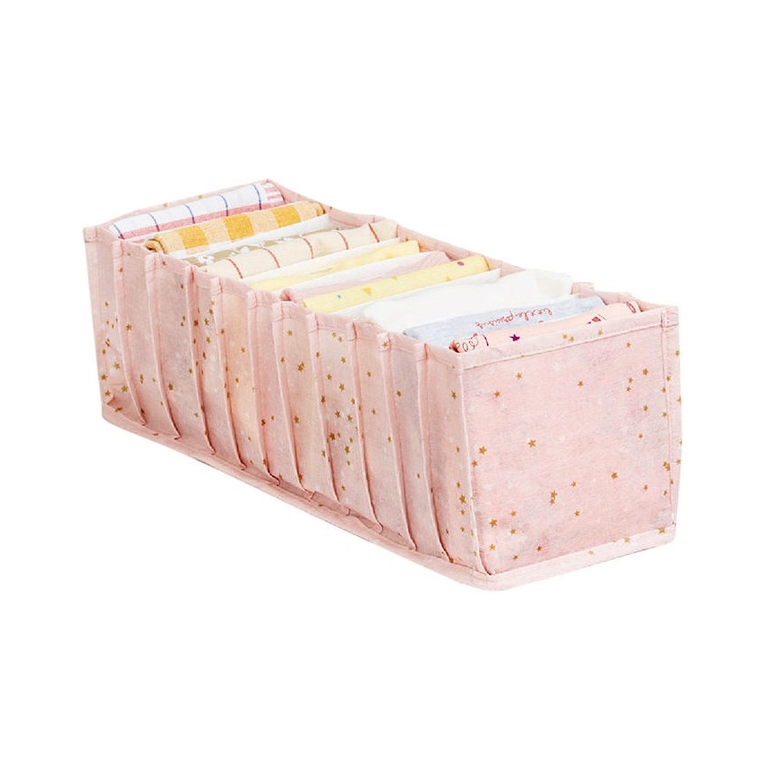 Organizador para armario 42x16x13 cm rosa