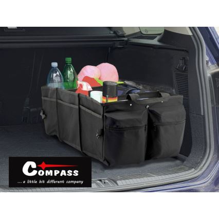 Organizador para maletero de coche 69x41 cm negro