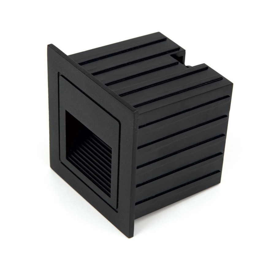 Lámpara empotrada LED LORO LED/2W/230V IP65 negra