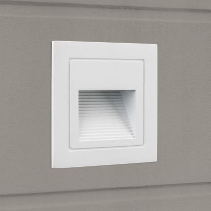 LED Lámpara empotrada LORO LED/2W/230V IP65 blanco