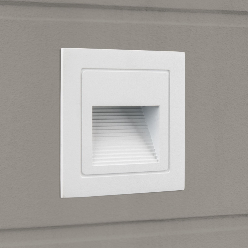 LED Lámpara empotrada LORO LED/2W/230V IP65 blanco