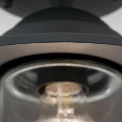 Lámpara de techo exterior de superficie EDWARD 1xE27/60W/230V IP44 antracita