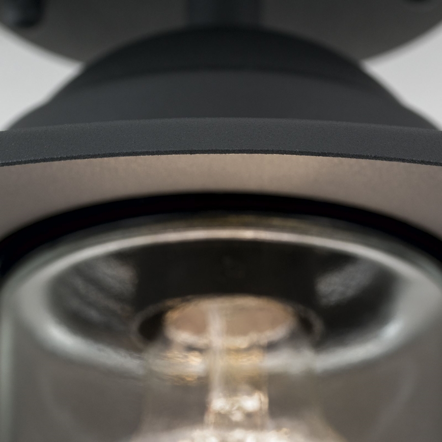 Lámpara de techo exterior de superficie EDWARD 1xE27/60W/230V IP44 antracita