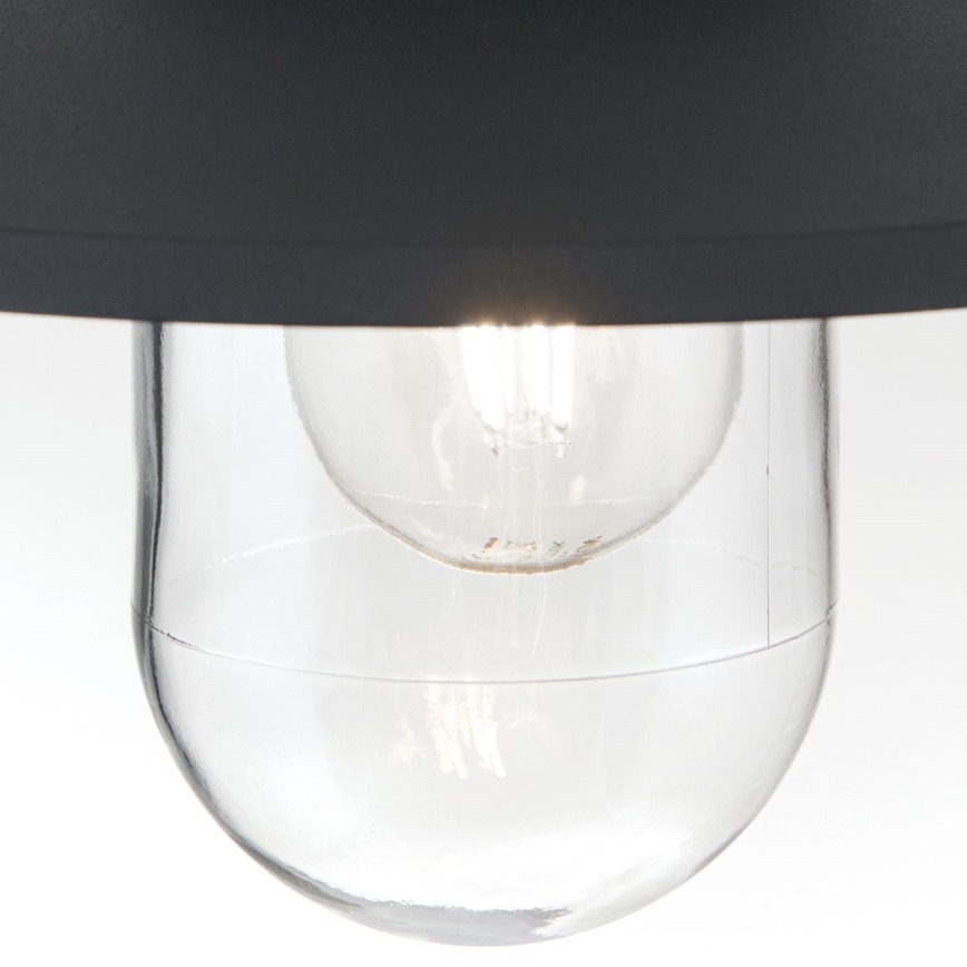 Lámpara colgante de exterior EDWARD 1xE27/60W/230V IP44 negro