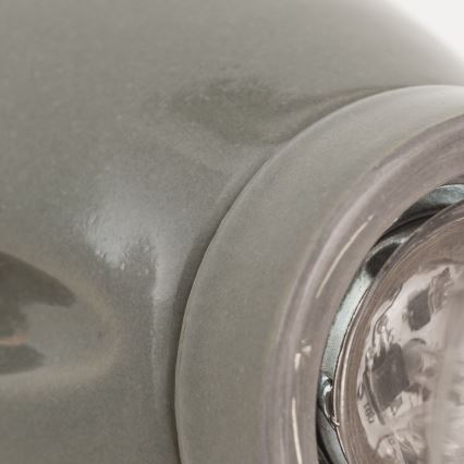 Aplique de pared FROST 1xE27/60W/230V gris