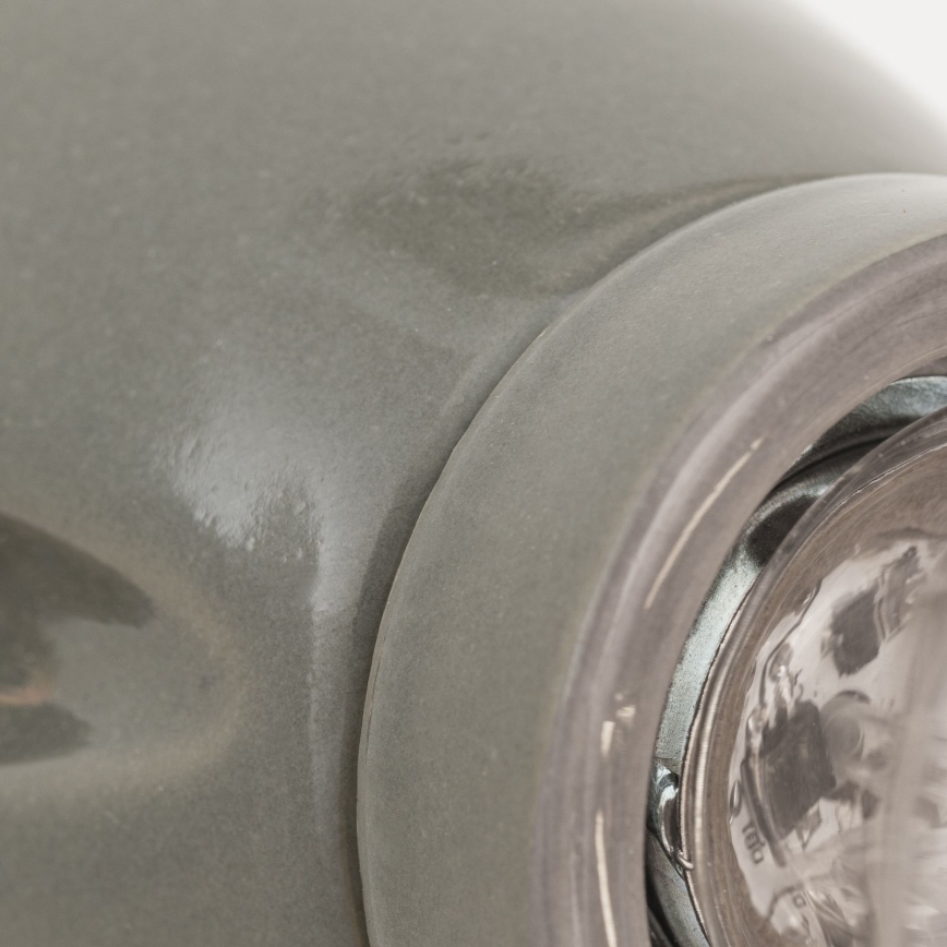 Aplique de pared FROST 1xE27/60W/230V gris