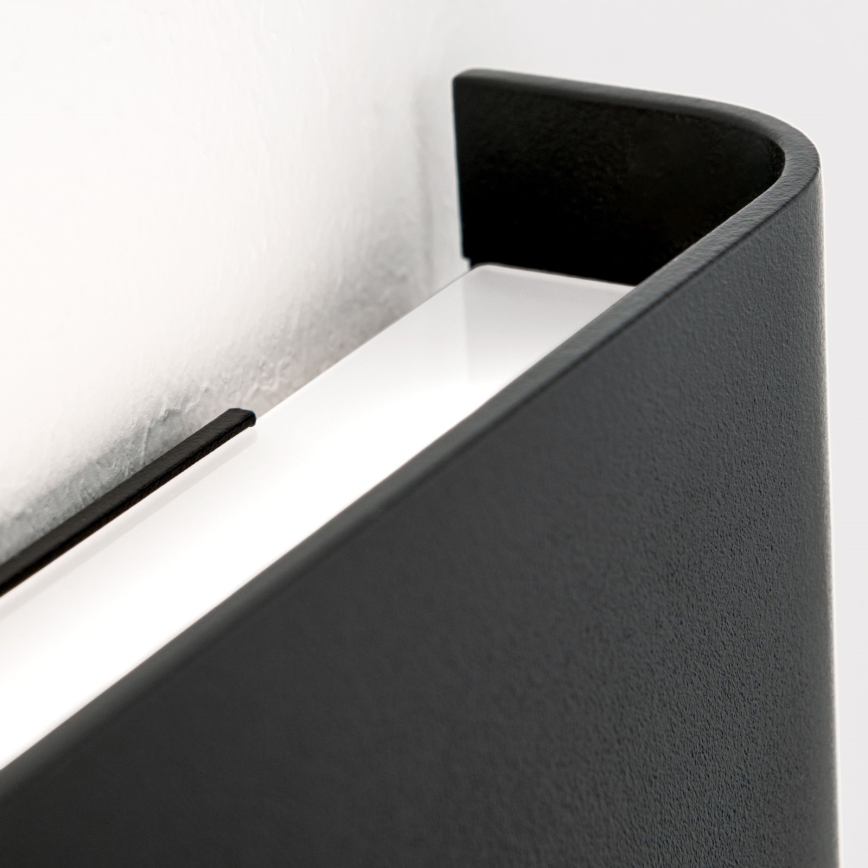 Aplique de pared LED ACCENT LED/14W/230V negro