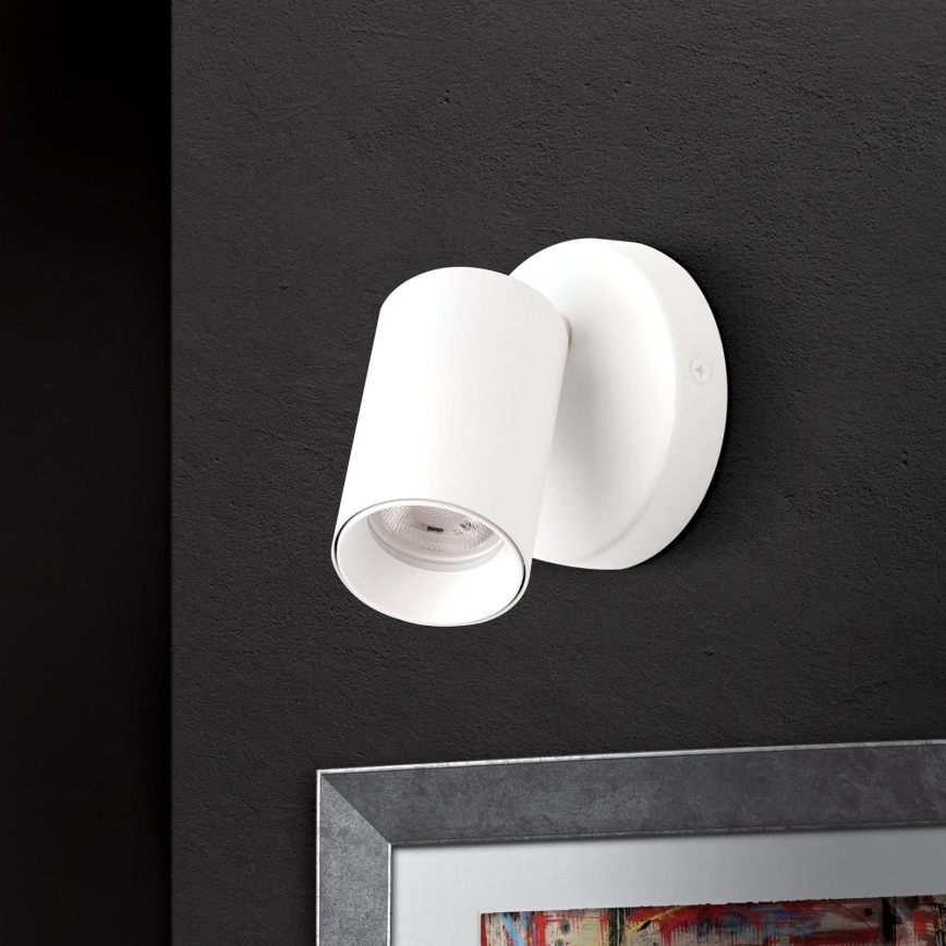 Aplique de pared tipo foco SEAN 1xGU10/13W/230V blanco