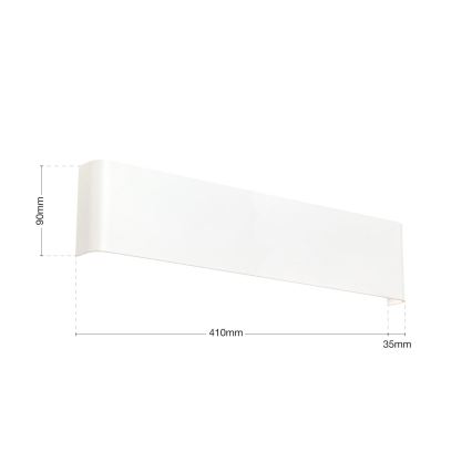Aplique de pared LED ACCENT LED/14W/230V blanco