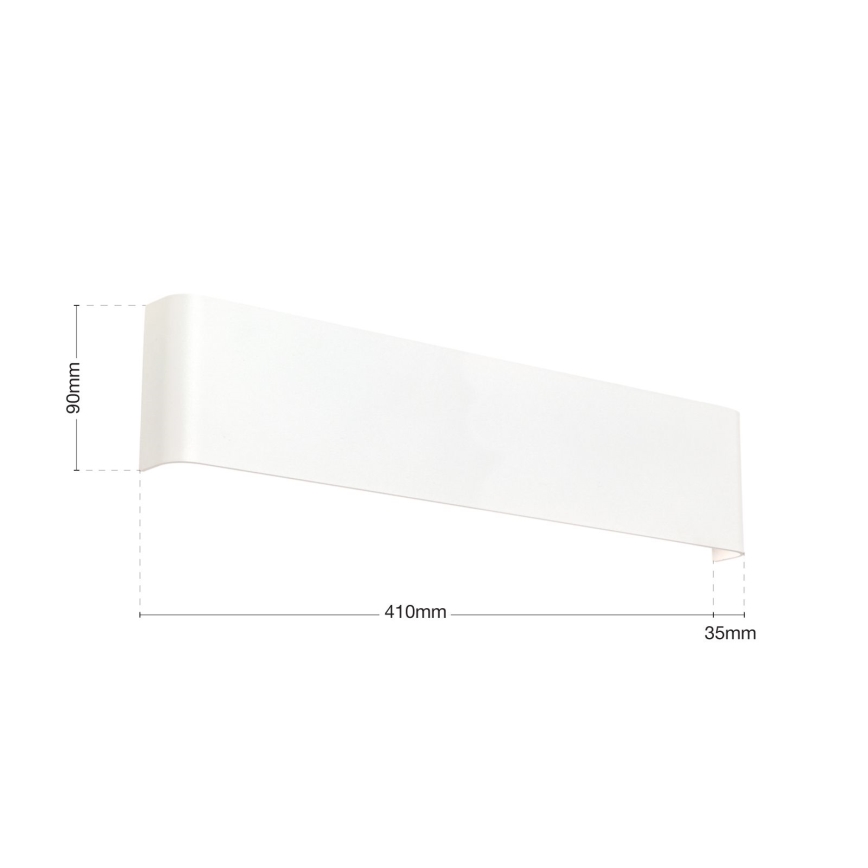 Aplique de pared LED ACCENT LED/14W/230V blanco