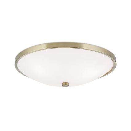 Plafón AIDA 3xE27/60W/230V diá. 40 cm latón