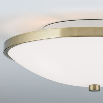 Plafón AIDA 3xE27/60W/230V diá. 40 cm latón