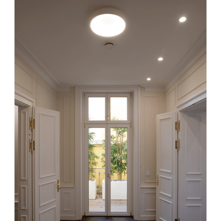 Lámpara de techo LED regulable VENUS LED/50W/230V diámetro 61 cm blanca