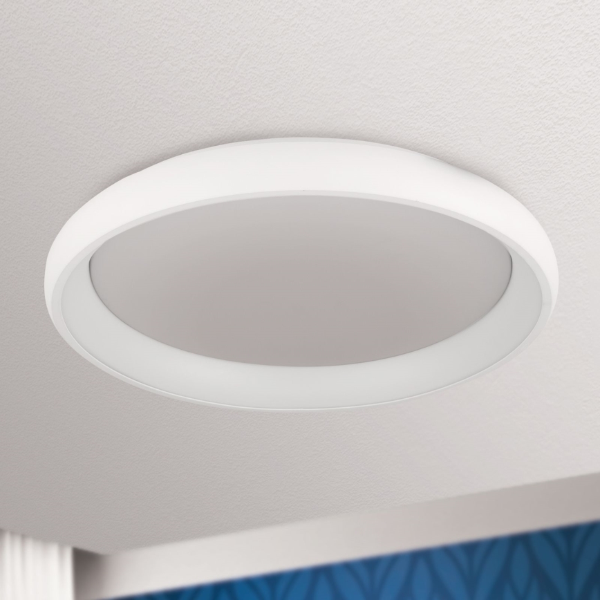 Lámpara de techo LED regulable VENUS LED/50W/230V diámetro 61 cm blanca