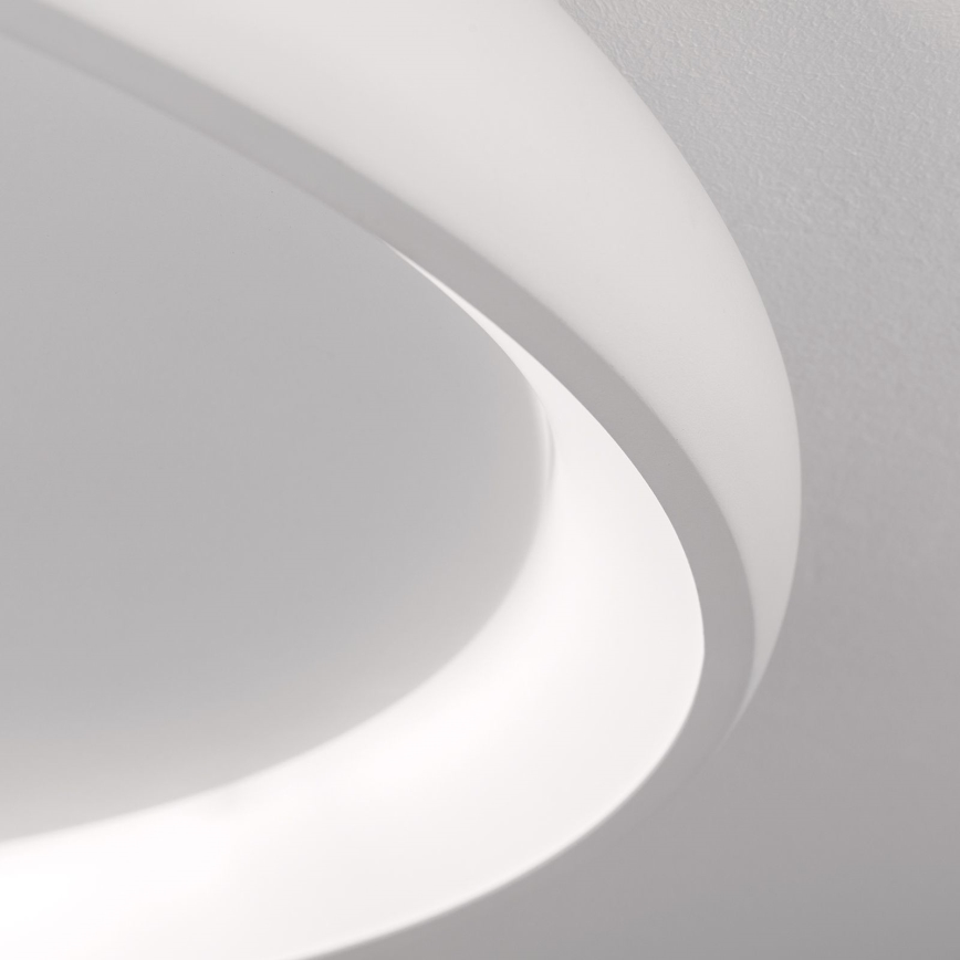 Lámpara de techo LED regulable VENUS LED/50W/230V diámetro 61 cm blanca