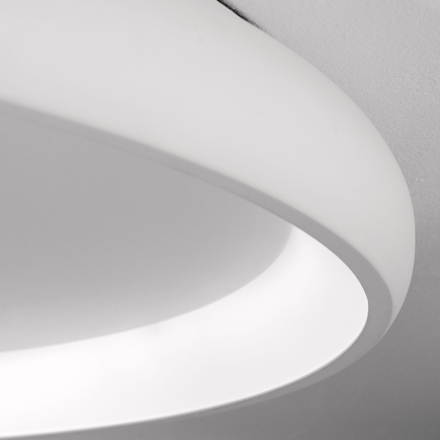 Lámpara de techo LED regulable VENUS LED/85W/230V diámetro 81 cm blanca
